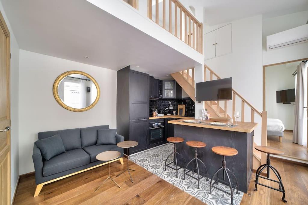 Superbe Maisonnette Neuve Au Coeur De Paris Bagian luar foto